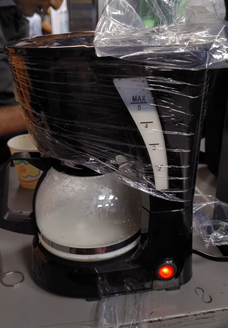 Jobsite coffee maker